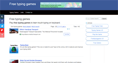 Desktop Screenshot of freetypinggames.us
