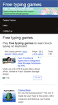 Mobile Screenshot of freetypinggames.us